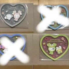 twice lovelys×Sanrio クリアラバーコースター 2点