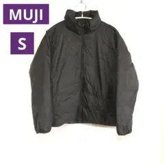 MUJI 無印良品　軽量ダウンジャケット　黒　S