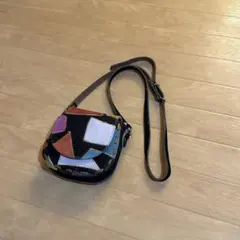 カラフルパッチワークポシェット
