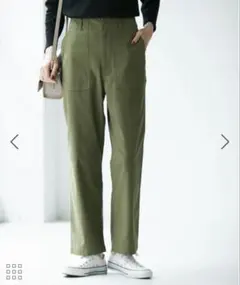 ROPE' PICNIC バックサテンベイカーパンツ カーキ 38サイズ