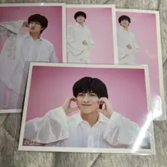 小*雨様 超特急 柏木悠 ハル 生写真 4枚セット