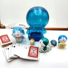 ドラえもん 貯金箱/フィギュア/ハッピーセット/トランプ等 グッズ まとめ売り