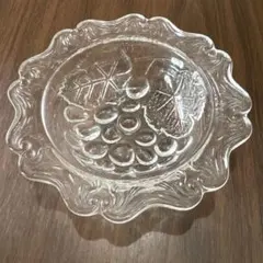 ガラス 器 皿 灰皿 昭和 レトロ ビンテージ ヴィンテージ アンティーク