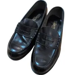 [良品]HARUTA メンズ コインローファー 本革 27cm