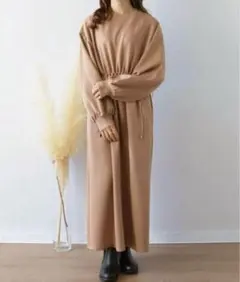 低身長 ロングワンピース