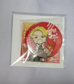 ドズル社　5周年　くじ　ドズル　缶バッジ　ステッカー