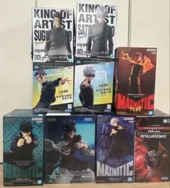 呪術廻戦 フィギュア 9点まとめ売り