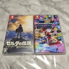 Nintendo Switch マリオカート8　ゼルダの伝説ブレスオブザワイルド