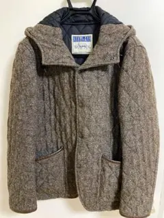 キルティングフード付きブルゾン(綿入り)