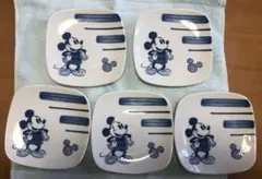 東京ディズニーランド ミッキーマウス皿 5枚セット