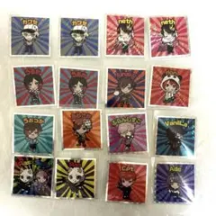 【カバー付き】CR クレイジーラクーンマンチョコ シール 16点