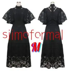 即日発送✨結婚式 パーティードレス フオーマル 二次会 ロングワンピース　M