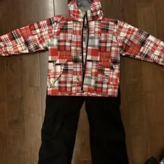 スキーウェア　nima 110　チェック　男女兼用　スノーボード　雪遊び