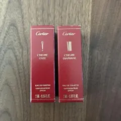 カルティエ　フレグランス　サンプル　2個セット