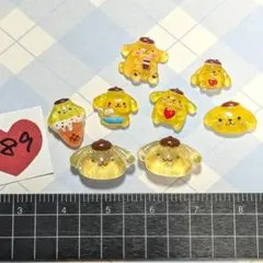 89【ポムポムプリン】ネイルパーツ❤デコパーツセット