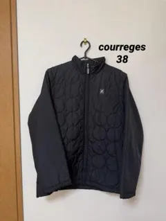 courreges キルティングジャケット ブラック