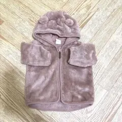 H&M くま耳フード付きフリース