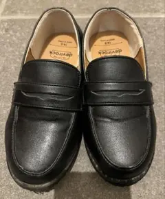 3回着用　devirock ブラック フォーマルシューズ 18.0