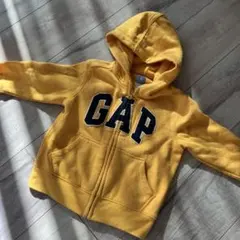 【お値下げ中！】baby gap 黄色パーカー　95センチ
