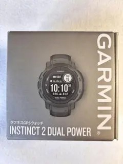 GARMIN INSTINCT 2 DUAL POWER グレー 本体