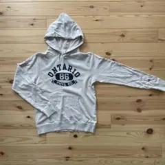 チャンピオン プリント フード付きパーカー