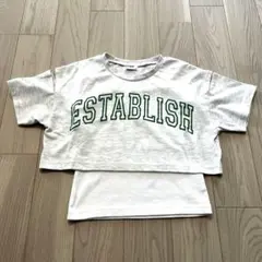 ラブトキシック　接触冷感　肩開き短丈Tシャツ＆インナー