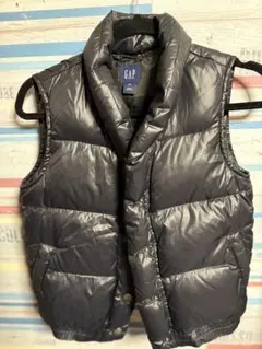 【GAP】ギャップ ダウンベスト 中綿ベスト ブラック キッズサイズ
