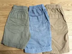男の子半ズボン 3枚セット 110cm