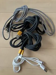 ライトニング充電ケーブル4本セット