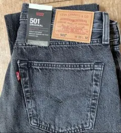 Levi's リーバイス 501 W33L32 ブラック BLACK