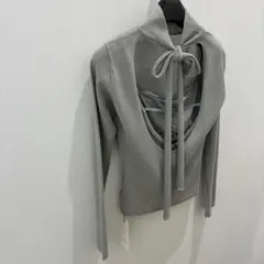 SNIDEL スナイデル　バックオープン　ラメ　カットソーのサムネイル