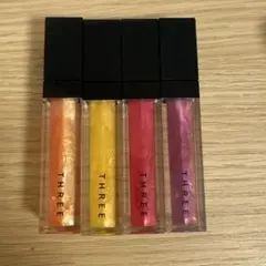 THREE リップグロス 4本セットのサムネイル
