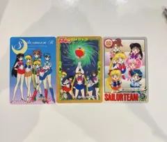 セーラームーン 昭和レトロ レトロ アマダ バイダイ カード 3枚セット