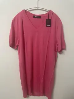 DSQUARED2 V-Neck T-Shirt XL ピンク