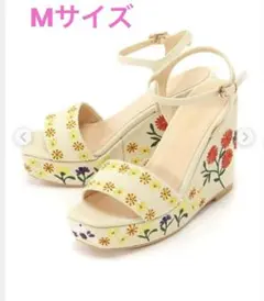 LilyBrown 刺繍ウェッジサンダルのサムネイル
