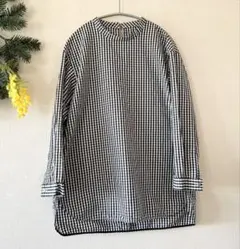 美品⭐️SHIPSシップス　ギンガムチェック長袖シャツB 51⭐️