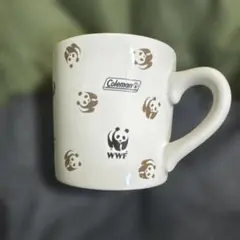 ⭐︎非売品⭐︎レア⭐︎Coleman x WWF コラボ マグカップ パンダ柄のサムネイル