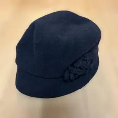 レディース　黒　バケットハット