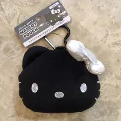 ハローキティ マスコットポーチ モノクロ　⭐️新品未使用