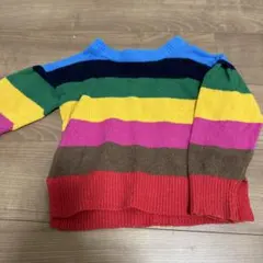 Gap Kids カラフルストライプ ニットセーター