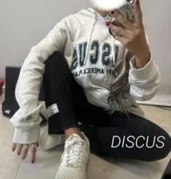 A9933♡DISCUS♡パーカー 激かわ☺︎︎お洒落♡カジュアルパーカー