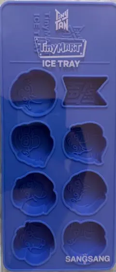 TinyTAN アイストレー BTS icetray blue kitchen