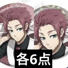 ブルーロック 糸師冴 缶バッジ 各6点計12点セット AGF 白スーツ