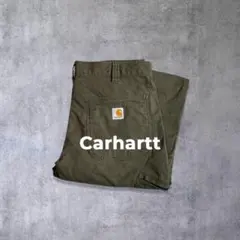 21年製 Carhartt カーハート ダブルニー ワークパンツ 36×30古着