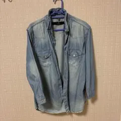 BEAUTY & YOUTH デニム長袖シャツ Lサイズ