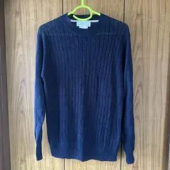 CIAOPANIC TYPY ネイビー　麻セーター Sサイズ