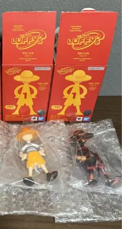 【新品未開封】ワンピース LUFFY's フィギュア 2体セット
