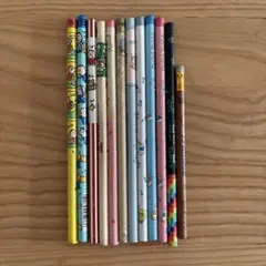 昭和文房具　サンリオなど鉛筆12本セット