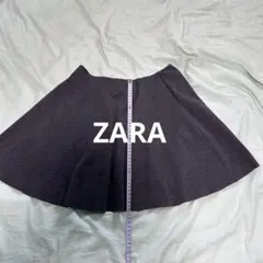 Zara グレー フレアスカート Mサイズ
