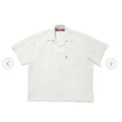 「Striped S/S Shirt」　オープンカラーストライプシャツのサムネイル